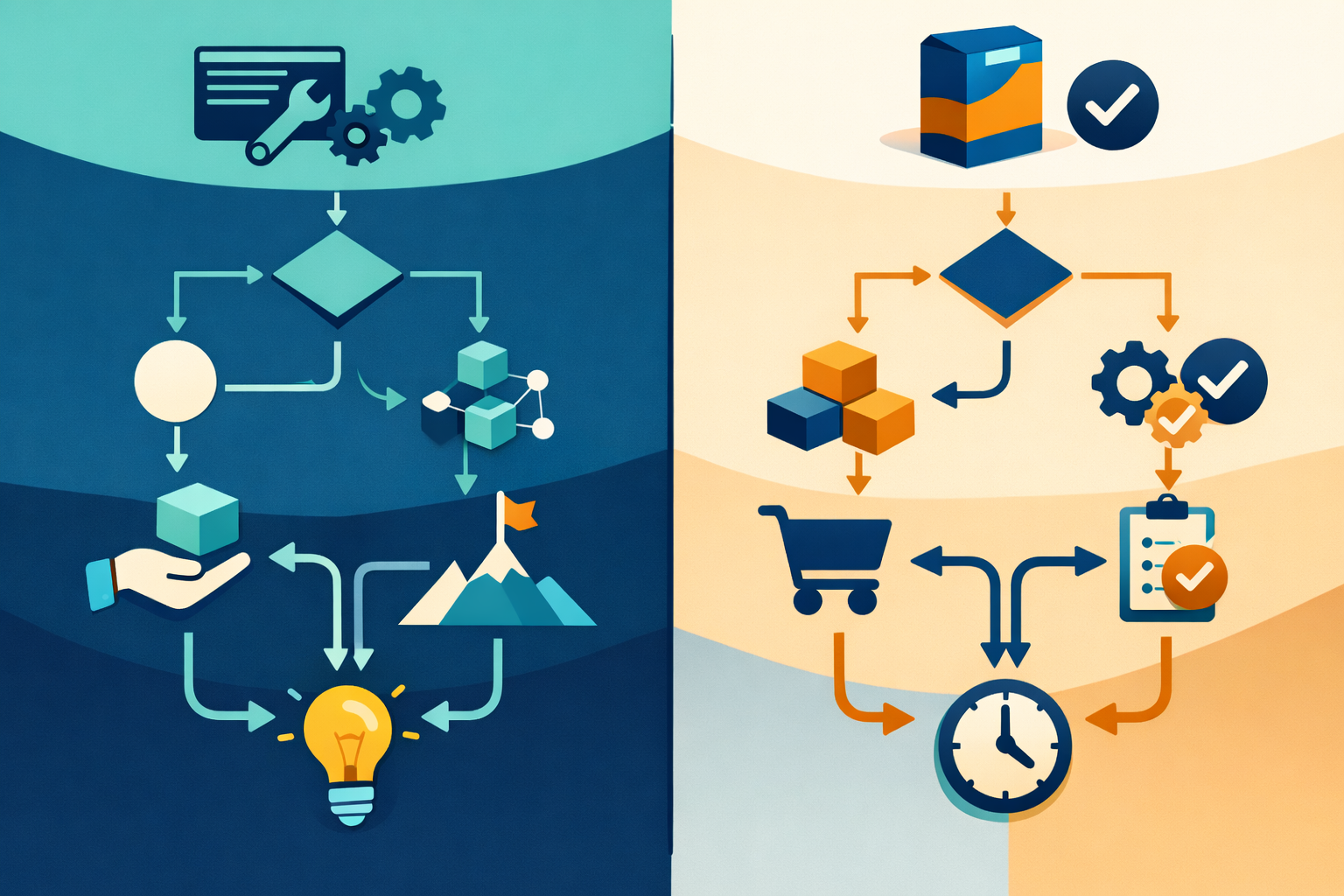 Custom vs off-the-shelf systems decision framework for business software selection