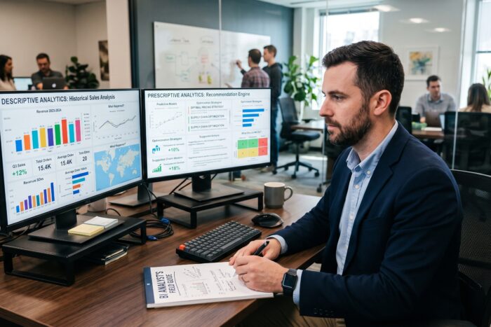 Descriptive vs Prescriptive Analytics: How BI Drives Better Decisions