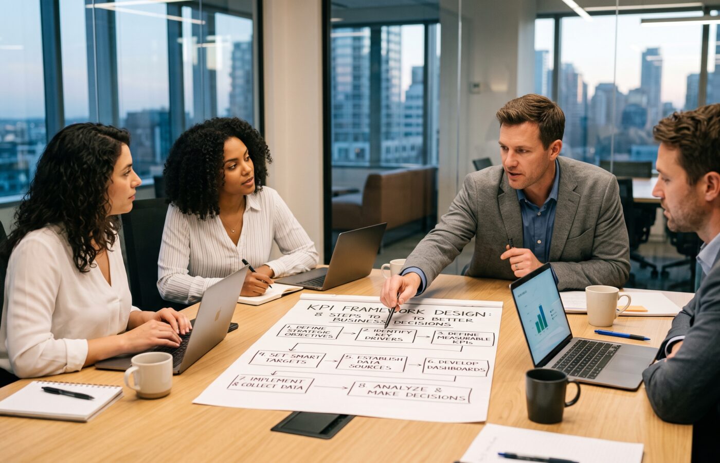KPI Framework Design: 8 Steps to Better Business Decisions
