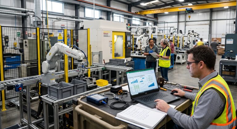 How to Actually Calculate Manufacturing Automation ROI in 2026