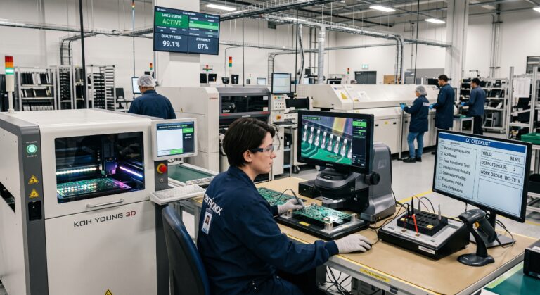 What a Modern Manufacturing Quality Control Process Actually Looks Like