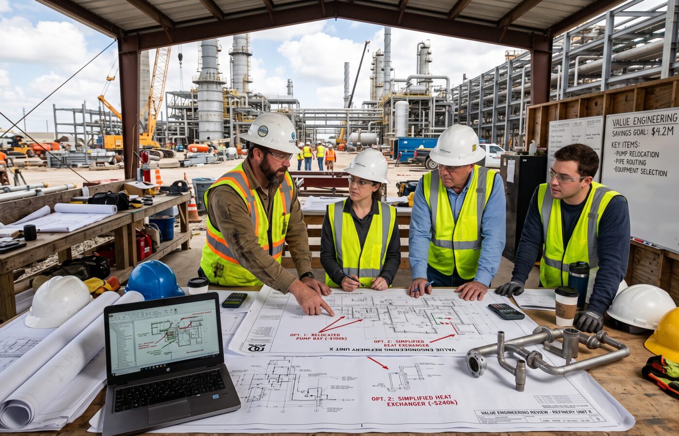What Value Engineering Actually Looks Like on an Industrial Project