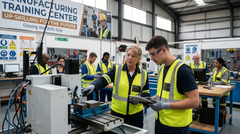 Manufacturing Workforce Training: What Actually Closes the Skills Gap on the Plant Floor